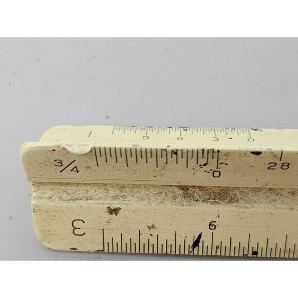 Vintage Ruler Set Westcott Fiskars Alvin Bruning Tools Architect Engineer Scales - Picture 9 of 10
